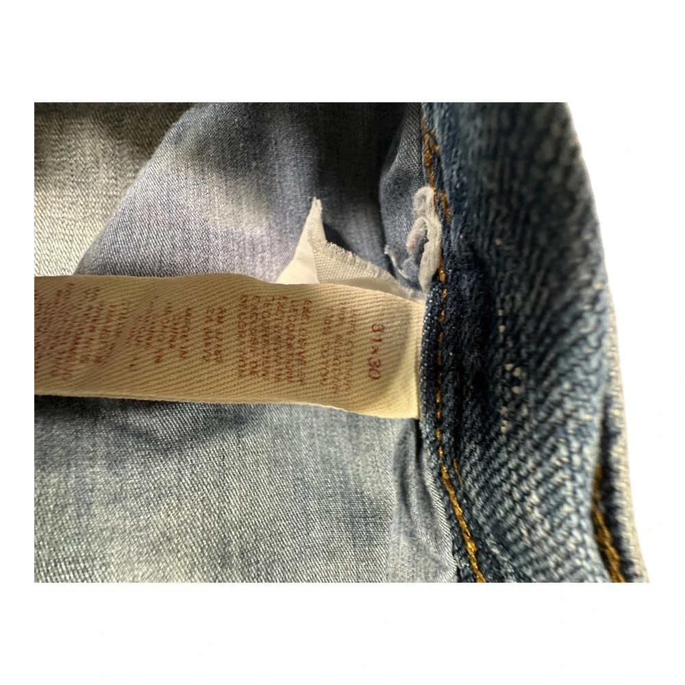 Perry Ellis America‎ Mens Blue Straight Leg Denim Jeans Size 31x30